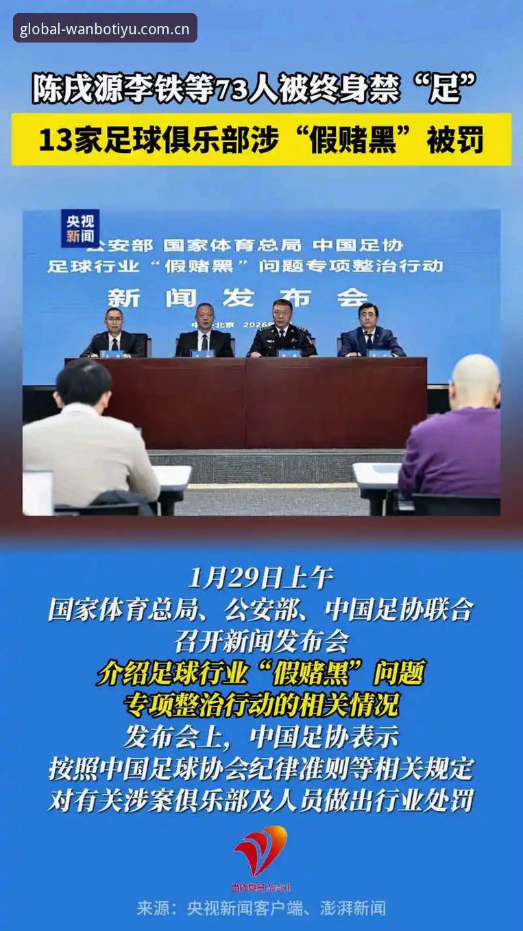 万博体育平台官网官方下载 足球行业整肃风暴实用解读:从三批禁足名单看行业自净,这些必备知识值得了解